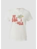 QS T-Shirt in 02D0_creme