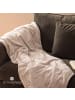 Atmosphera Créateur d'intérieur Kuscheldecke in beige