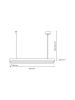 Kiom Hängeleuchte Mopan P1 6.5 x 90 x 64 in schwarz