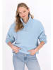 myMo Women Sweatshirt in Light Blue