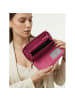 Lazarotti Bologna Leather XL Double Zip-Around Geldbörse RFID Leder 20 cm hot pink