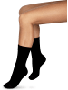 normani 1 Paar Socken Bi-Color in Schwarz/Beere