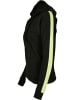 Urban Classics Urban Classics Kapuzenpullover in black/electriclime