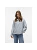 Vero Moda Langarmshirt in Light Grey Melange