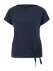Betty Barclay Halbarm-Shirt mit Schleifenknoten in dunkelblau