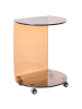 Beliani Beistelltisch MINTO in Braun - (W) 45 x (H) 56 x (L) 35 cm