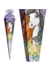 ROTH Schultüte groß Blumenpferde 85 cm, Glitter in Lila