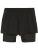 Puma Sporthose "TeamGoal 2in1 Short Women" in Schwarz