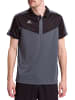 erima Squad Poloshirt in schwarz/slate grey