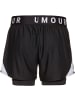 Under Armour Funktionsshorts Play Up 2in1 in black