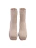 Ital-Design Stiefelette in Beige