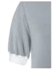 More & More Kurzarmpullover in fine grey