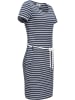 PEAK TIME  Sommerkleid L80022 in Blue Melange Stripes