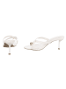 Ital-Design High-Heel Sandalette in Weiß