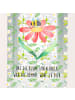 Mr. & Mrs. Panda Outdoor Laterne Hummel Blume mit Spruch in Transparent