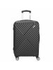 Paradise by CHECK.IN Kingston - 4-Rollen-Trolley 67 cm (pink) in schwarz