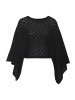 French Connection Ajourpullover in schwarz