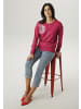 Aniston SELECTED Strickpullover in fuchsia-rosa-pink-silber