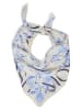 Mos Mosh MMOrchid Scarf Tuch in ecru blau - 0001
