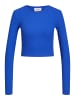 JJXX Langarm-T-Shirt in Blue Iolite
