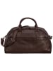 Red Baron Weekender in Dunkelbraun - (L) 55 x (B) 30 x (H) 24 cm