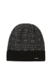 Finn Flare Strickmütze Uni in black