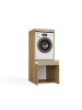 kommodly Waschmaschinenschrank Tilo in Eiche - (B)64.2cm x (T)64.2cm x (H)162cm