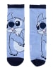 Cerda 4er - Pack Kindersocken Disney Stitch & Angel Geschenkset mit Spardose in Bunt