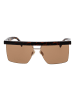 Max Mara Frauen Sonnenbrille Browline Braun