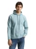 Tom Tailor Sweatshirt BASIC HOODIE in Blau