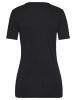 Vivance 2-in-1-Shirt in schwarz-weiß