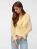 Vero Moda Plissiertes Top in Flan