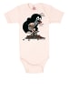 Logoshirt Baby-Body DER KLEINE MAULWURF - Print in rosé