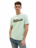 Tom Tailor Print T-Shirt für Herren in uni
