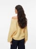 Vero Moda Strickpullover in Pale Banana