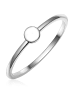 Glanzstücke München Ring Kreis aus Sterling Silber in silber