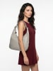 Cluty Shopper echt Leder in grau