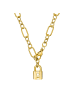 S. Oliver Halskette mit Anhänger in Gold – (L)50cm