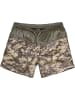 Brandit Badeshort "Swimshort Basic" in Grün