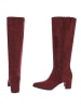 Ital-Design High Heel in Weinrot