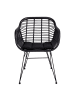ebuy24 Sessel Trish Schwarz 2er Set
