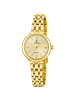 Festina Damenuhr Quarz Goldfarben