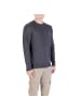 Lyle & Scott Zweifarbig Grau Baumwolle Sweatshirt