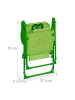 relaxdays Kinder-Klappstuhl "Frosch" in Bunt - (B)36 x (H)51,5 x (T)37,5 cm