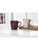 Ritzenhoff & Breker 6er Set Henkelbecher Usato in 360 ml in braun