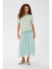 SAINT TROPEZ Strickpullover MilaSZ Gerade Passform in Ether Seedpearl Block Stripe