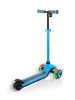 GLOBBER Kinder E-Scooter ONE K E-MOTION 4 PLUS in hellblau, mit Leuchtrollen