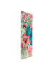 WALLART Garderobe - Blumenparadies tropischer Papagei in Bunt