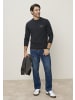 Man's World Rundhalsshirt in schwarz