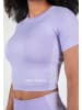 Gorilla Wear Nahtloses Crop-Top - Selah - Violett